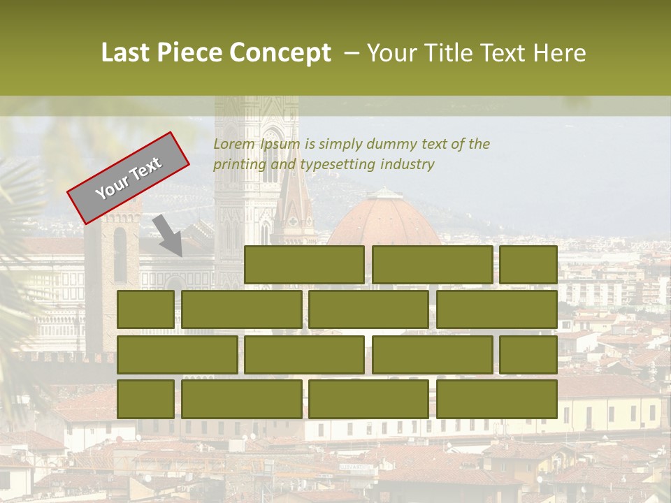 Florence Landscape History PowerPoint Template
