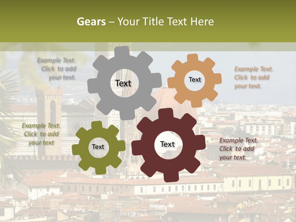 Florence Landscape History PowerPoint Template