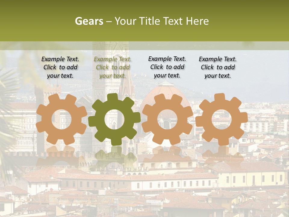 Florence Landscape History PowerPoint Template