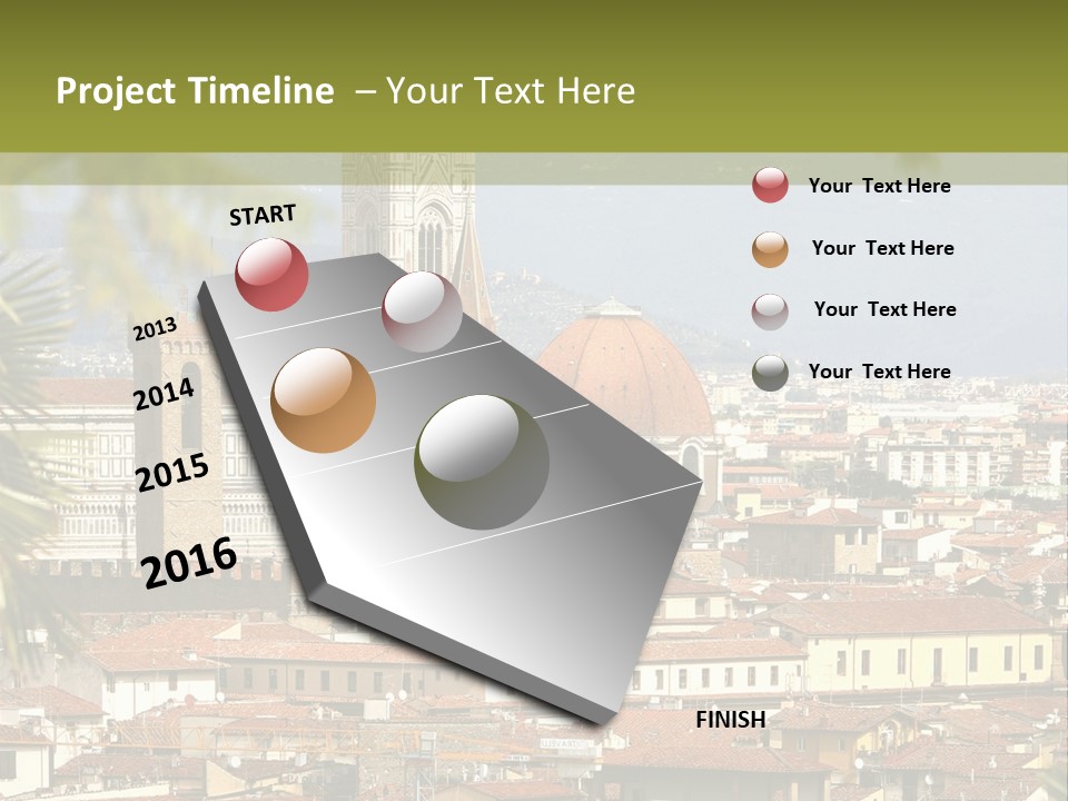 Florence Landscape History PowerPoint Template