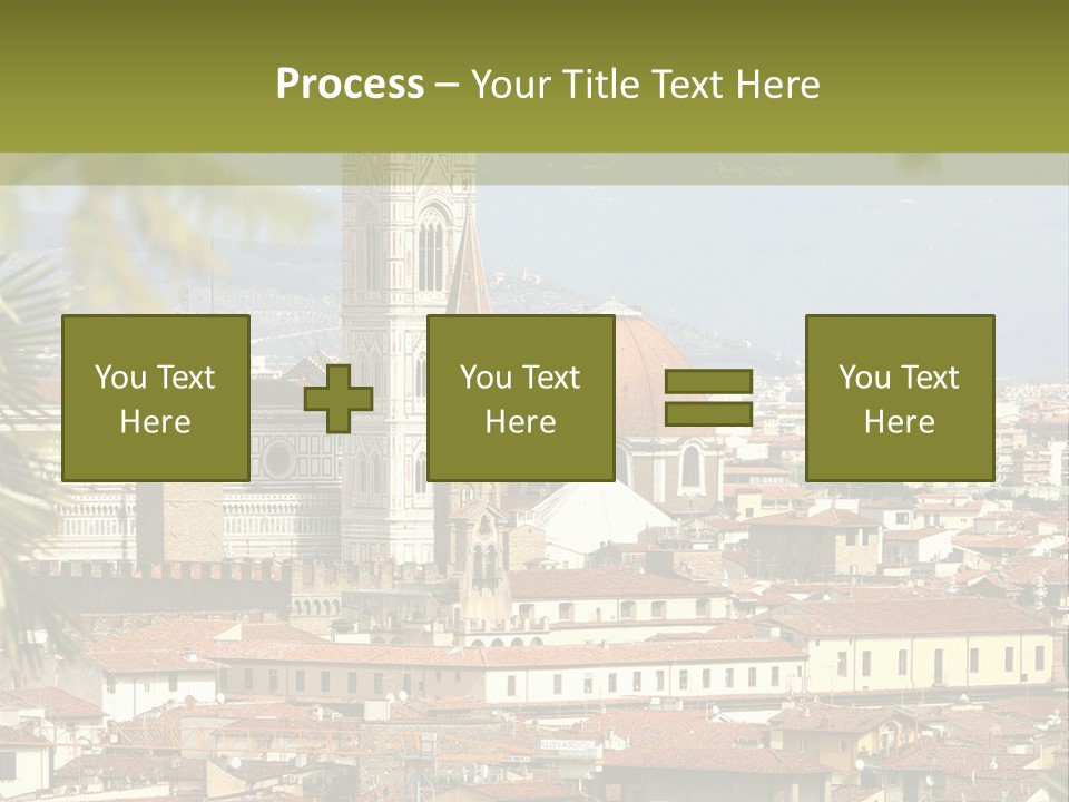 Florence Landscape History PowerPoint Template