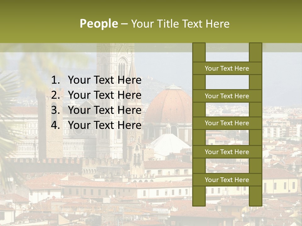 Florence Landscape History PowerPoint Template