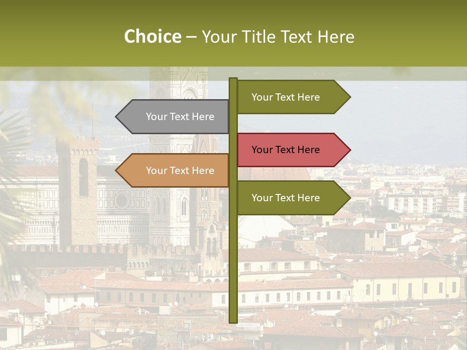 Florence Landscape History PowerPoint Template