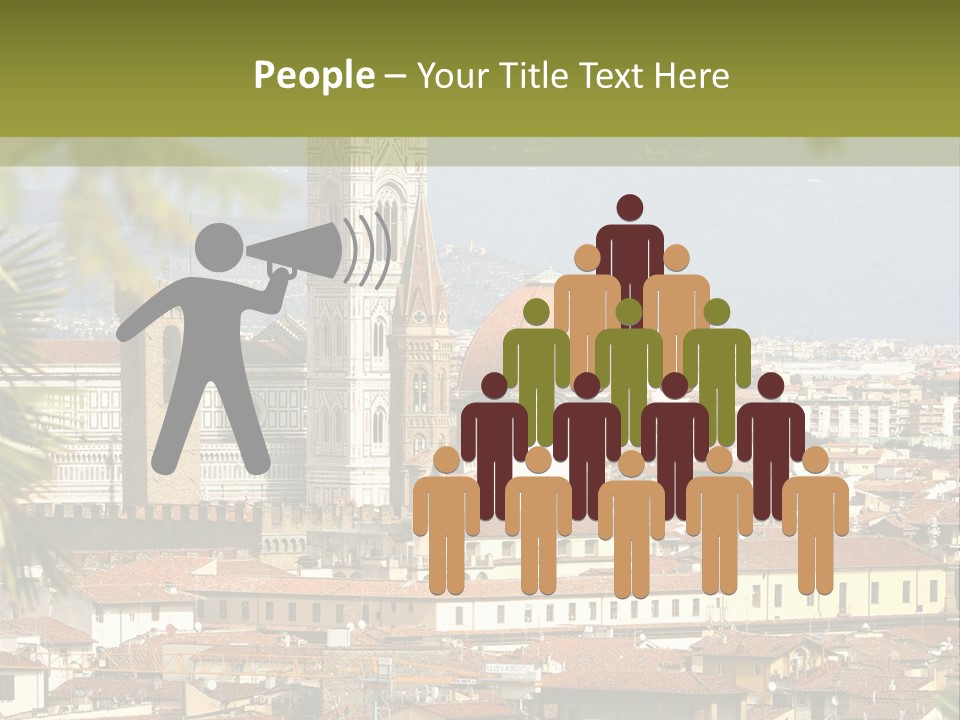 Florence Landscape History PowerPoint Template