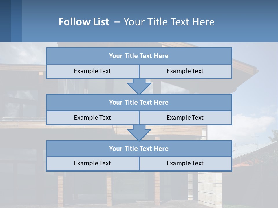 Life Perspective Exterior PowerPoint Template