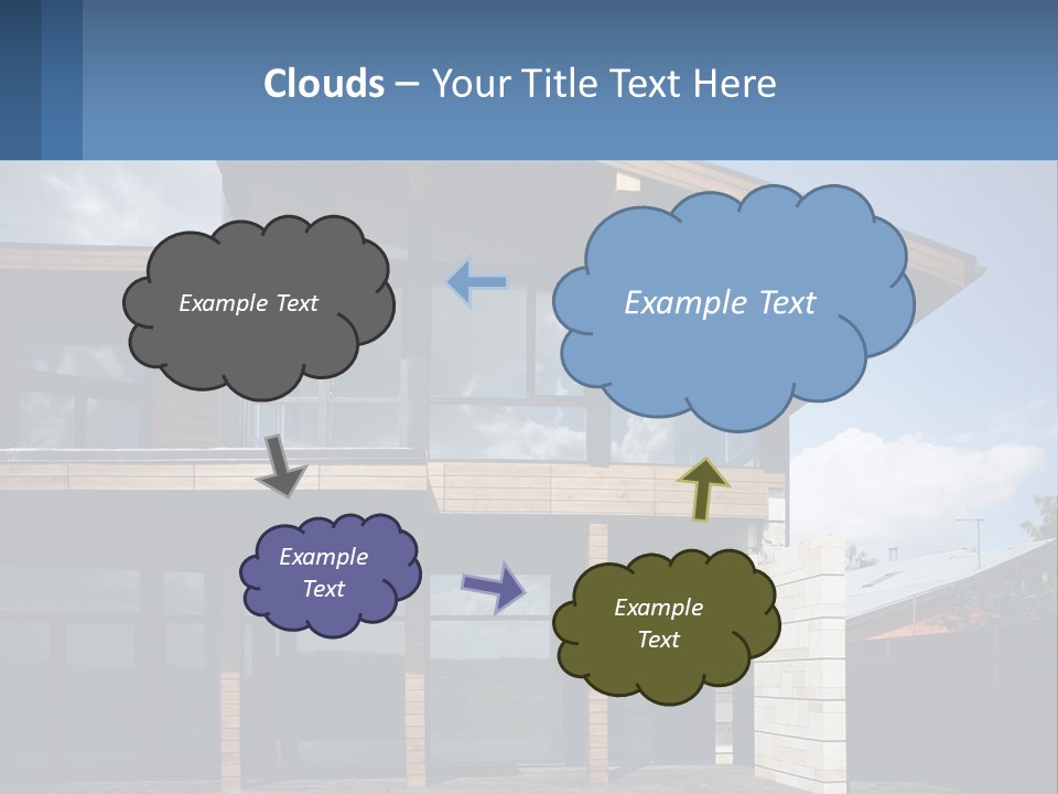 Life Perspective Exterior PowerPoint Template