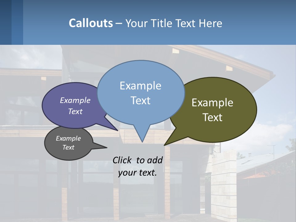 Life Perspective Exterior PowerPoint Template
