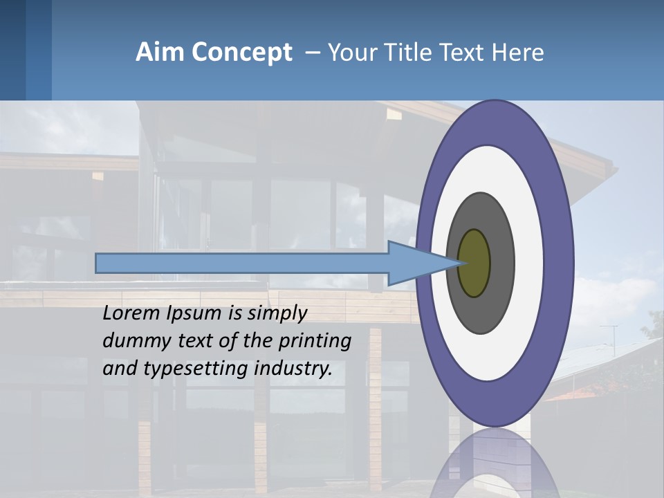 Life Perspective Exterior PowerPoint Template