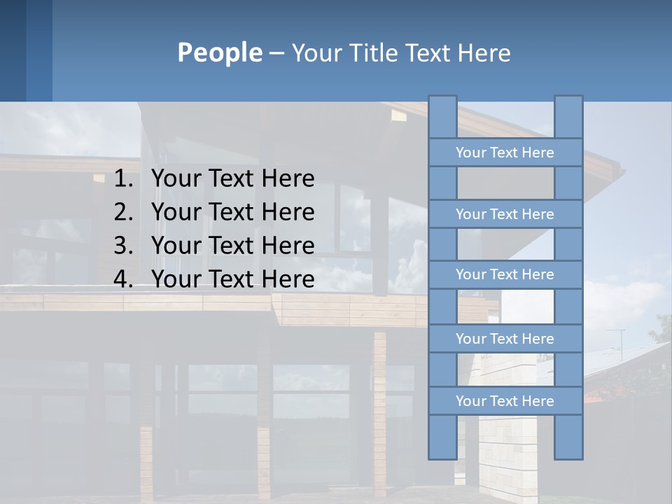 Life Perspective Exterior PowerPoint Template