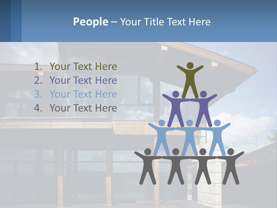 Life Perspective Exterior PowerPoint Template