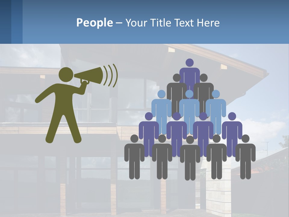 Life Perspective Exterior PowerPoint Template