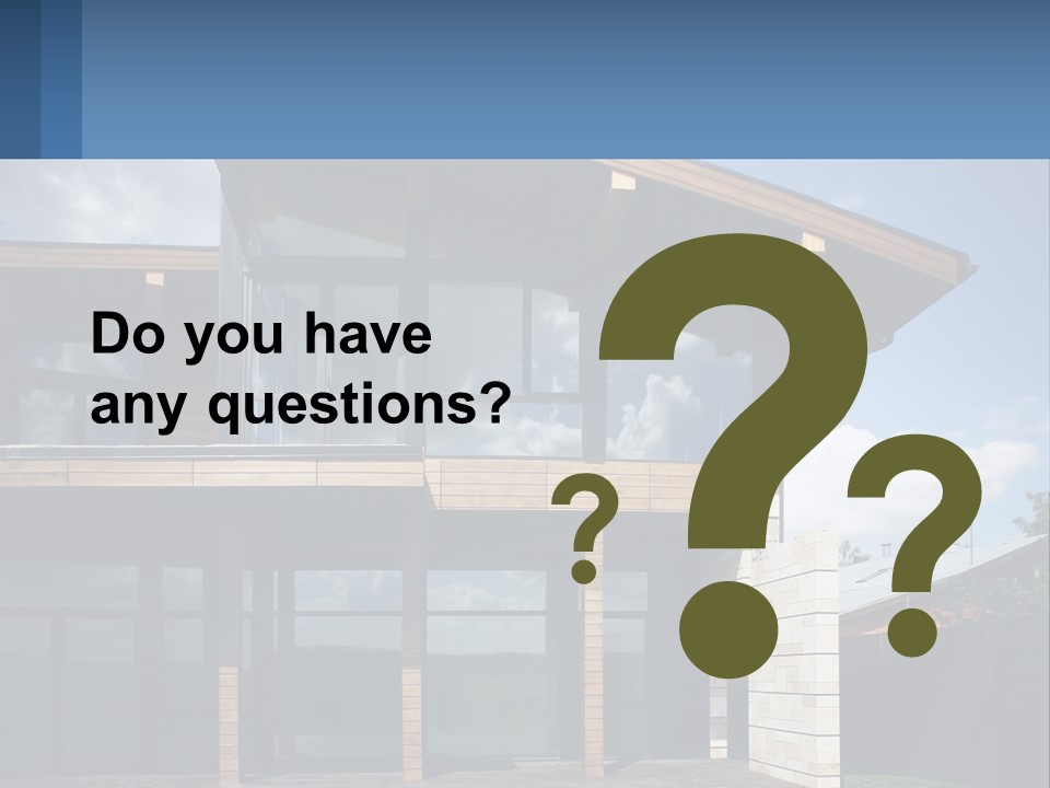 Life Perspective Exterior PowerPoint Template