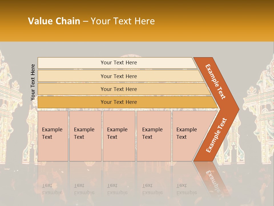 Art Festival Of Lights Location PowerPoint Template