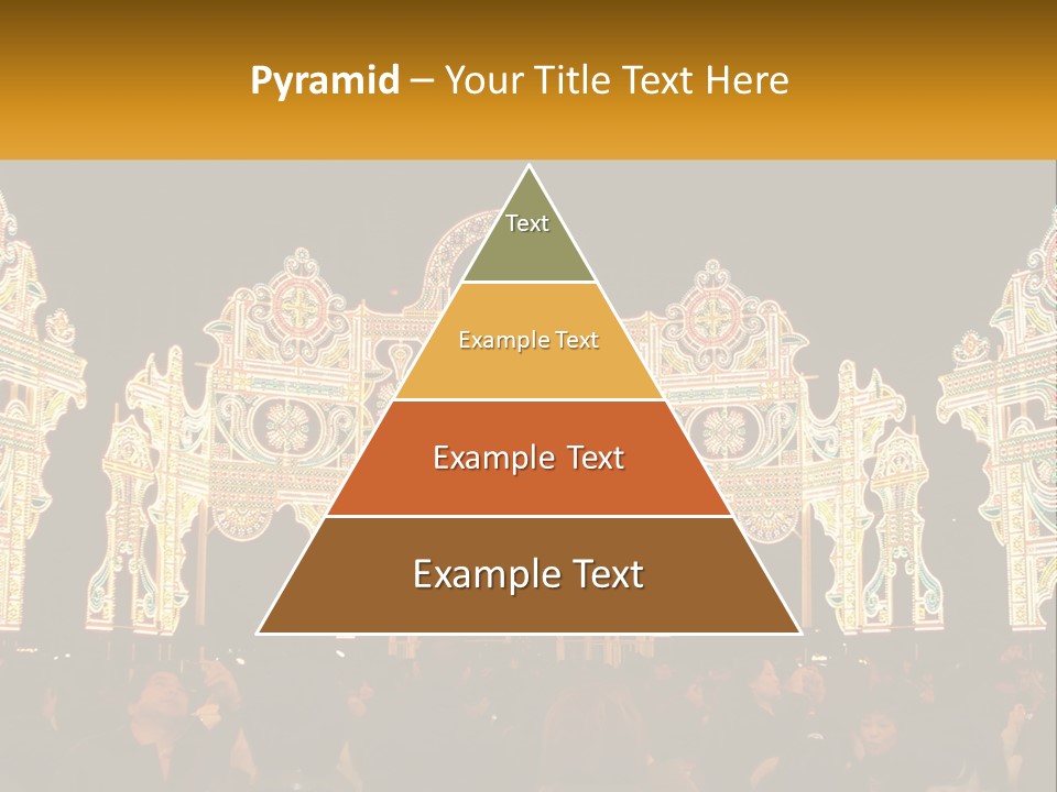 Art Festival Of Lights Location PowerPoint Template