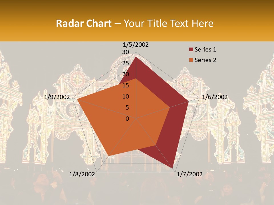Art Festival Of Lights Location PowerPoint Template