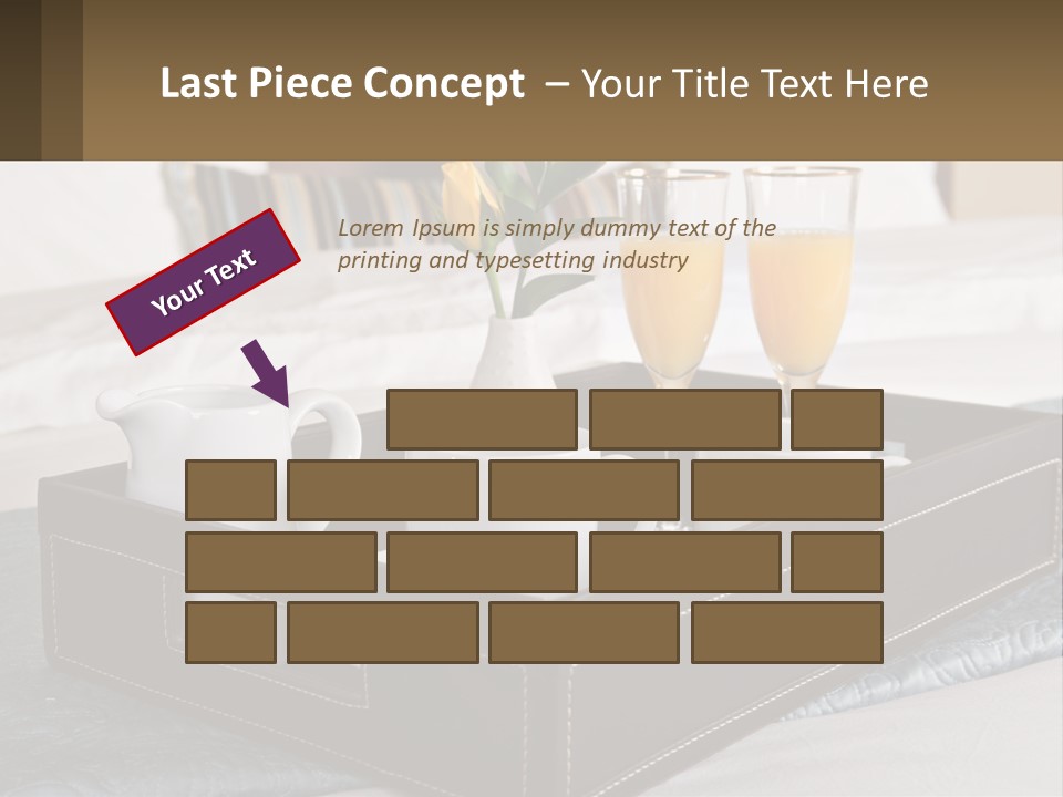 Flower Coffee Hospitality PowerPoint Template