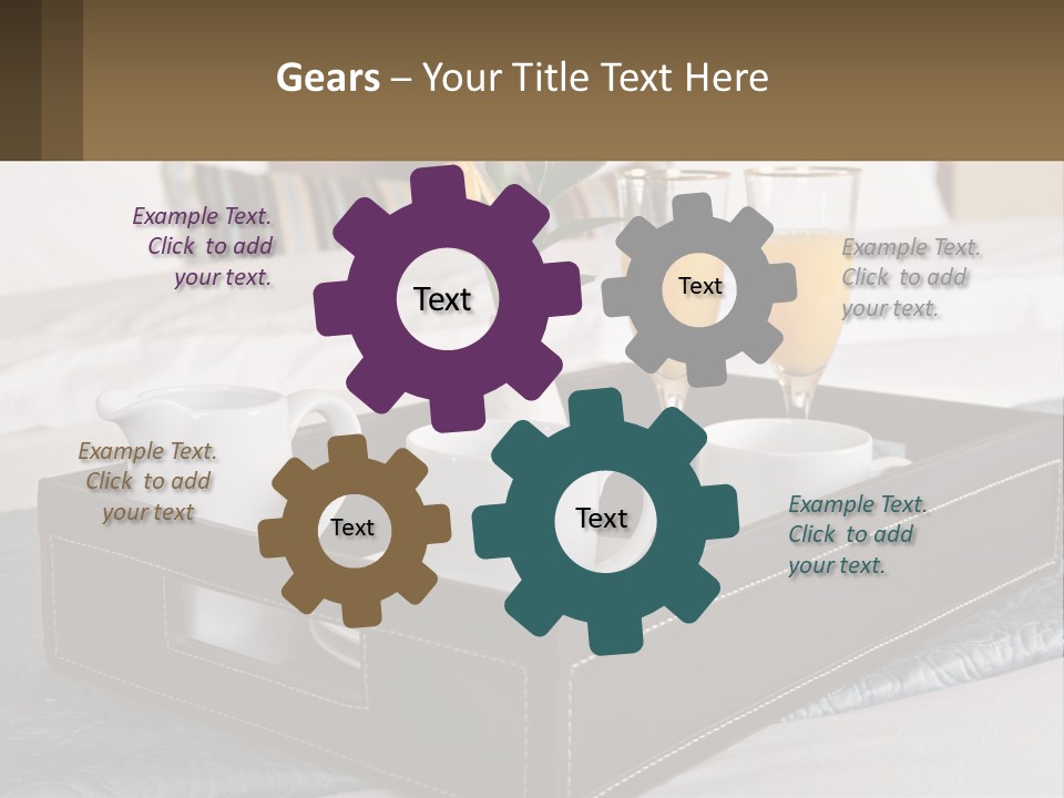 Flower Coffee Hospitality PowerPoint Template