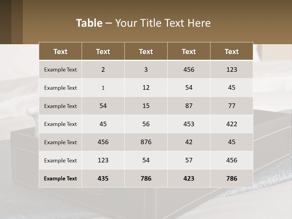 Flower Coffee Hospitality PowerPoint Template
