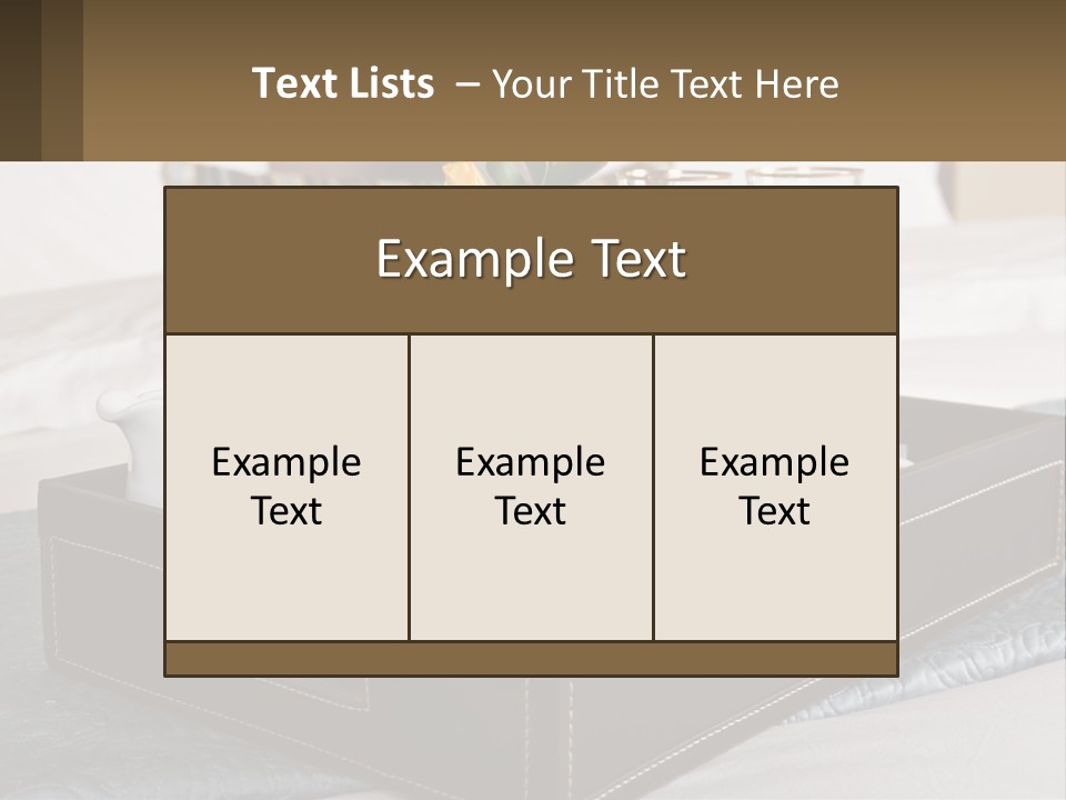 Flower Coffee Hospitality PowerPoint Template