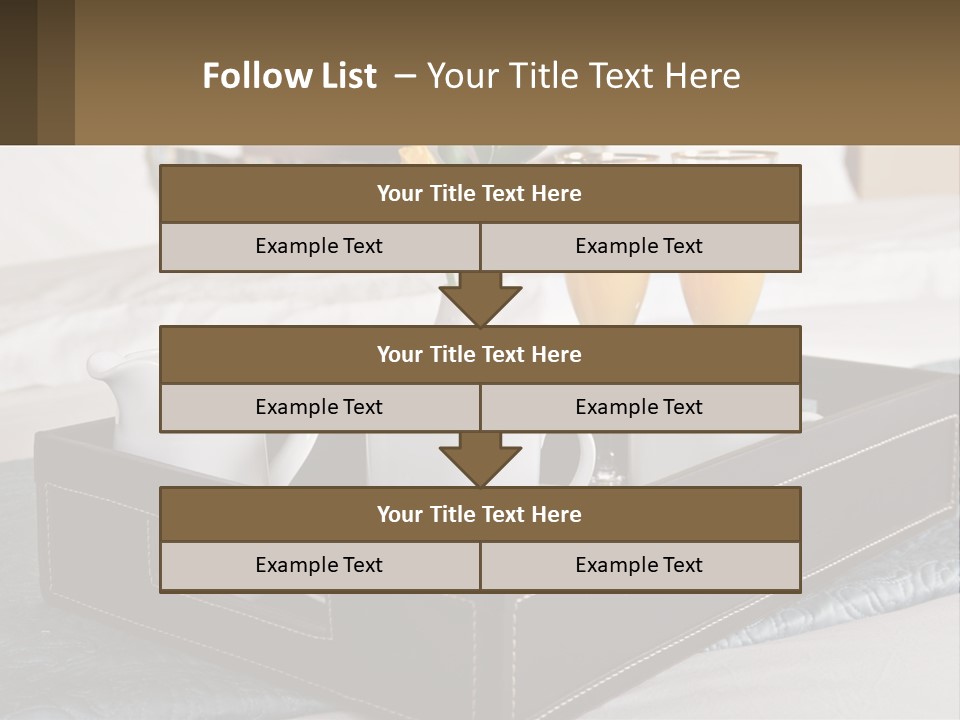 Flower Coffee Hospitality PowerPoint Template