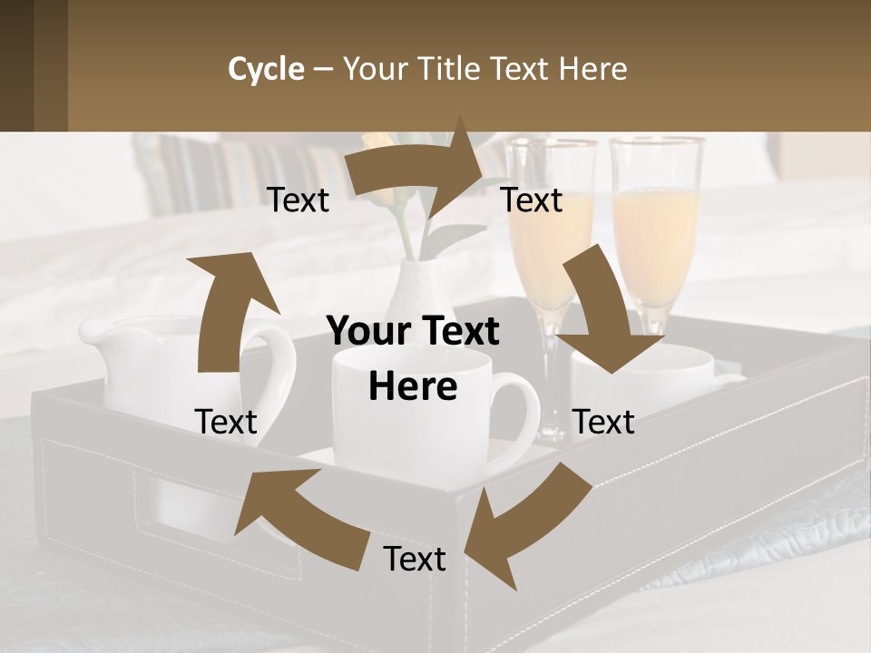 Flower Coffee Hospitality PowerPoint Template