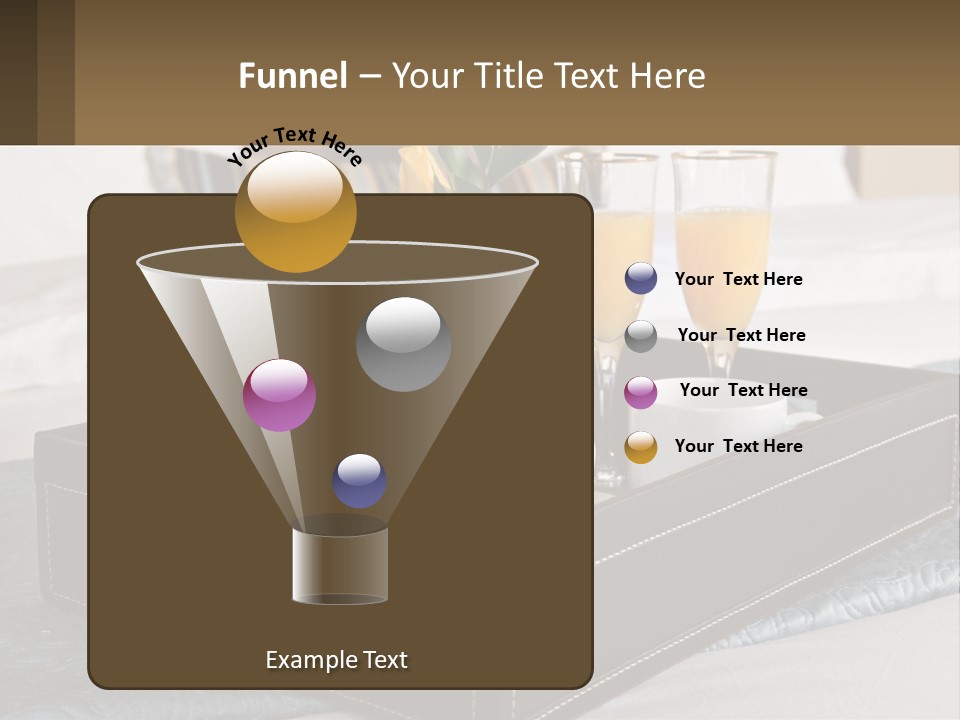Flower Coffee Hospitality PowerPoint Template