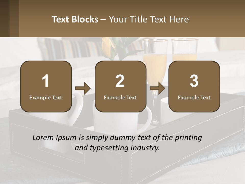 Flower Coffee Hospitality PowerPoint Template