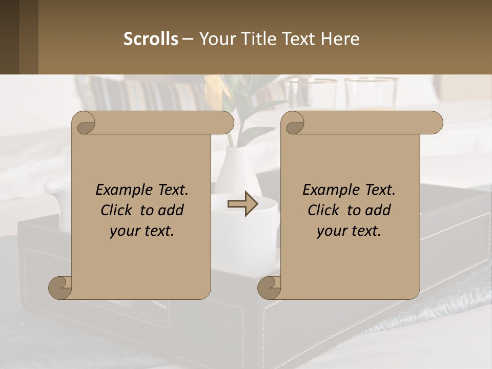 Flower Coffee Hospitality PowerPoint Template