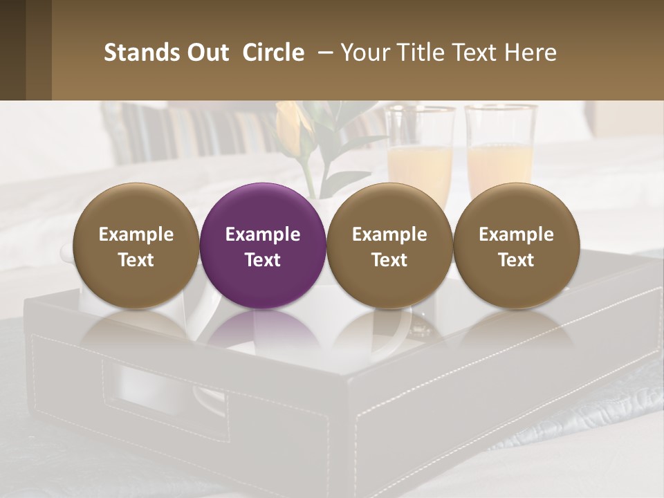 Flower Coffee Hospitality PowerPoint Template