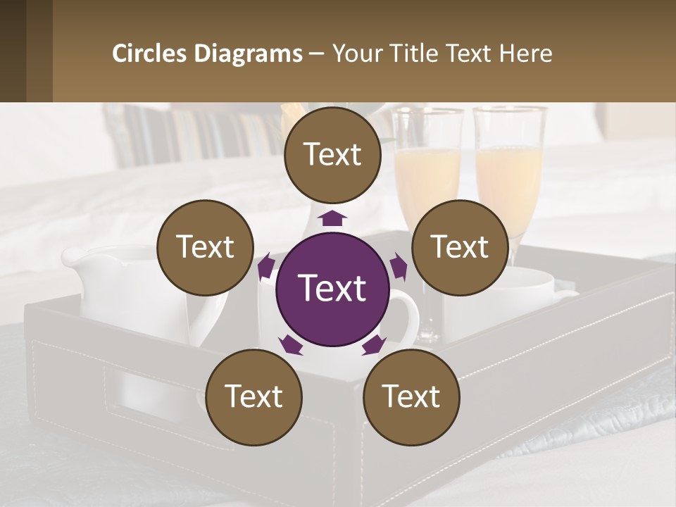 Flower Coffee Hospitality PowerPoint Template