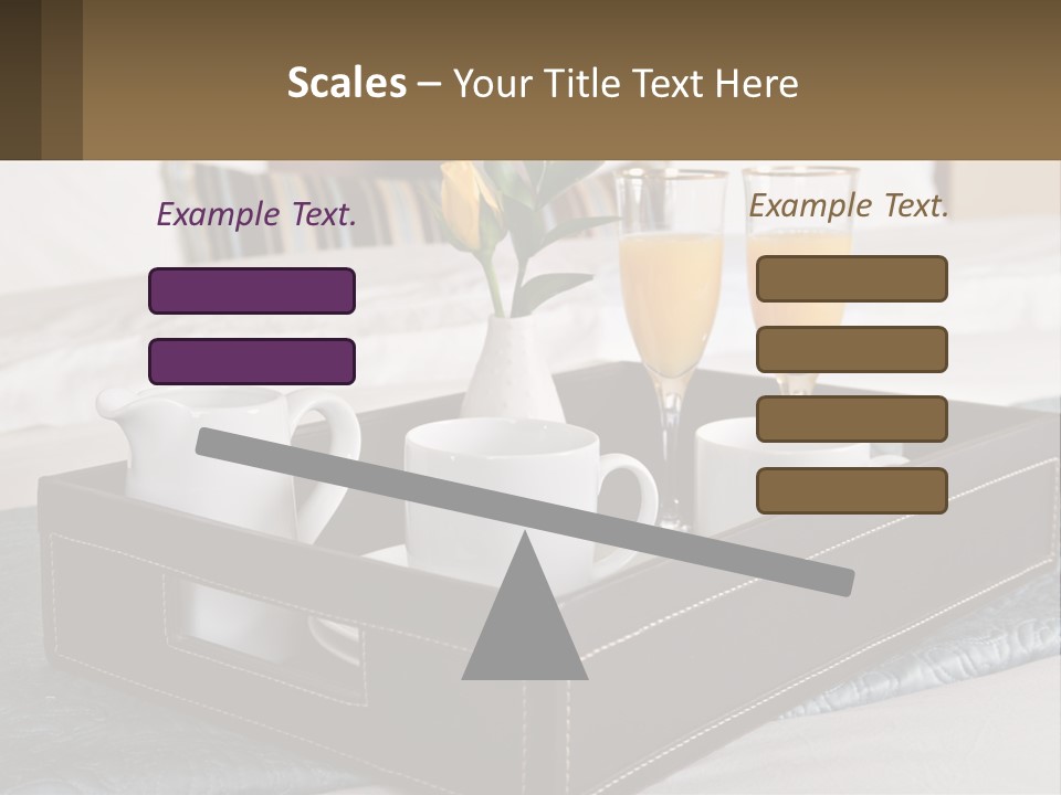 Flower Coffee Hospitality PowerPoint Template