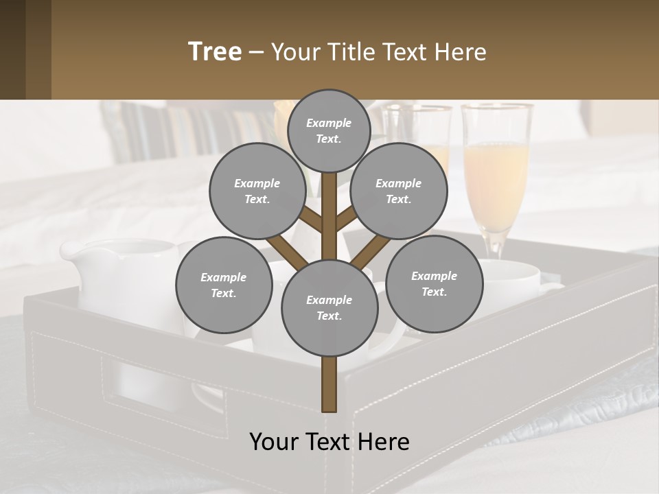 Flower Coffee Hospitality PowerPoint Template