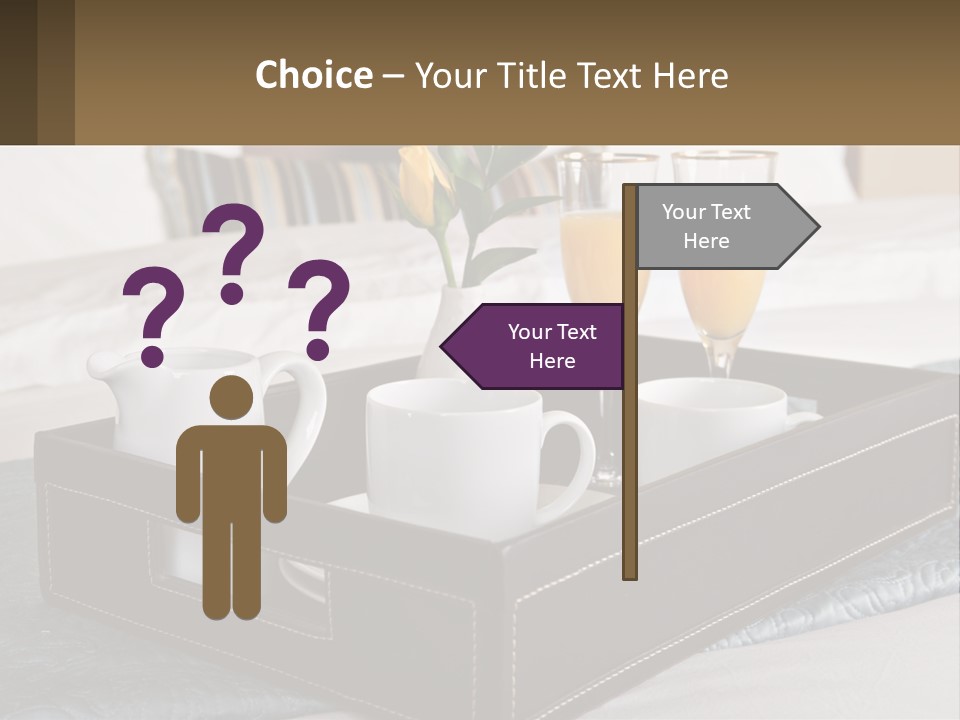 Flower Coffee Hospitality PowerPoint Template