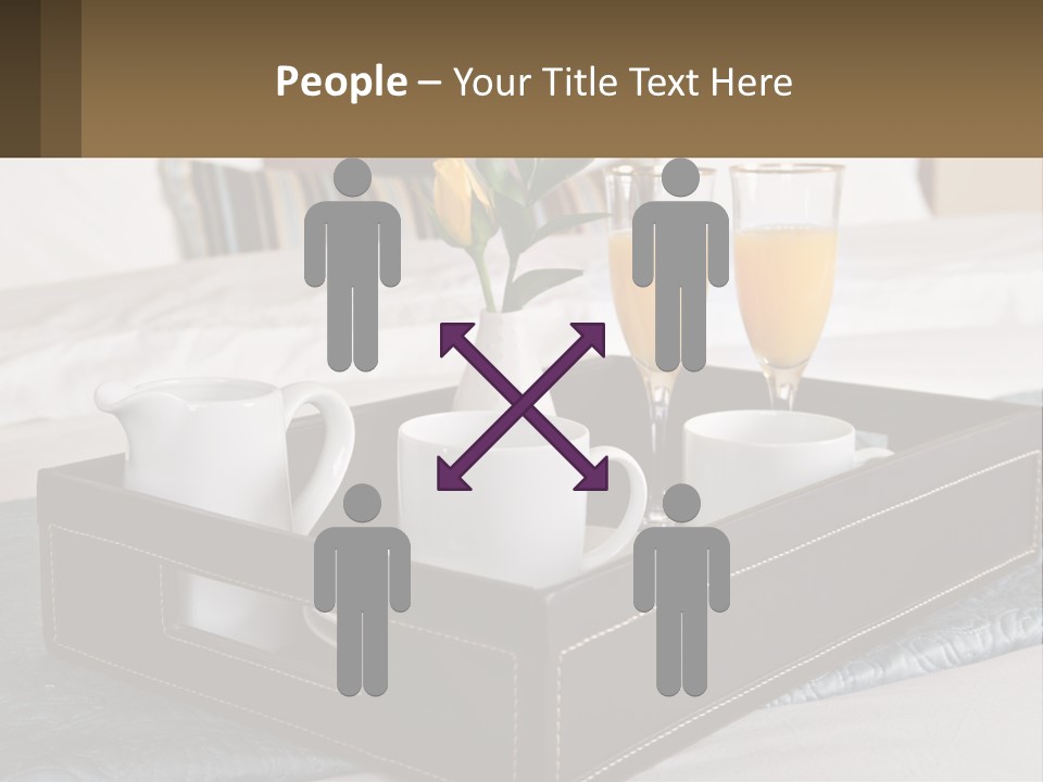 Flower Coffee Hospitality PowerPoint Template