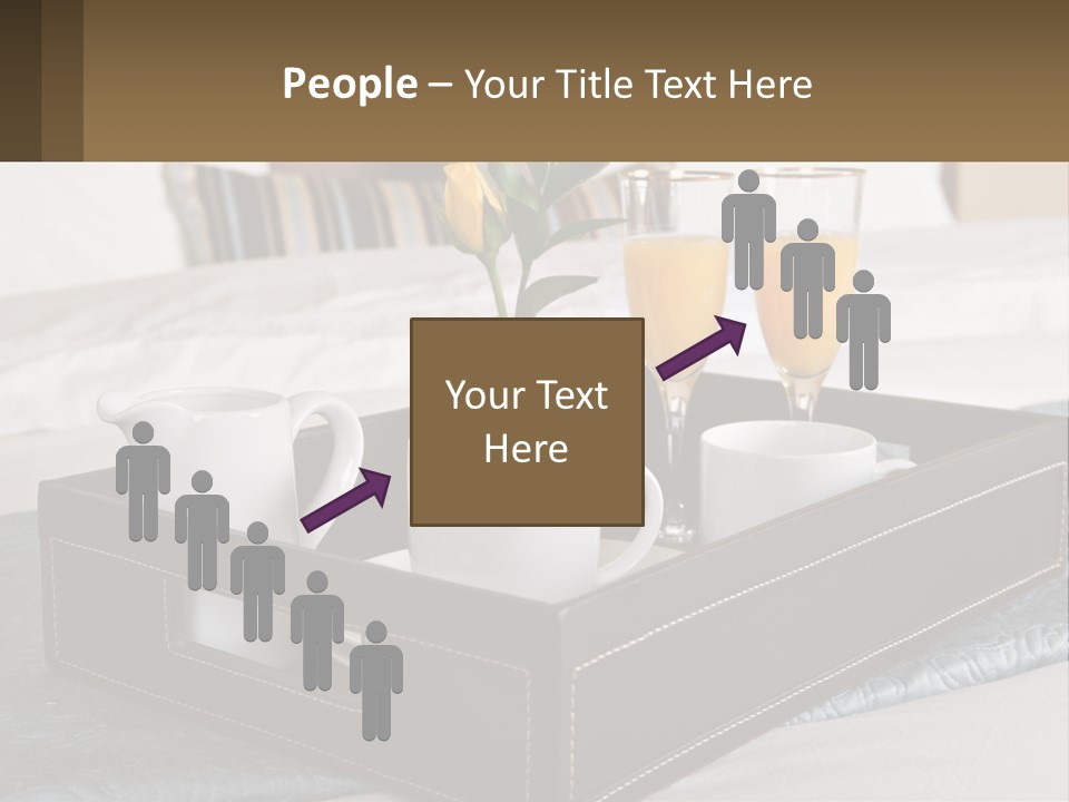 Flower Coffee Hospitality PowerPoint Template