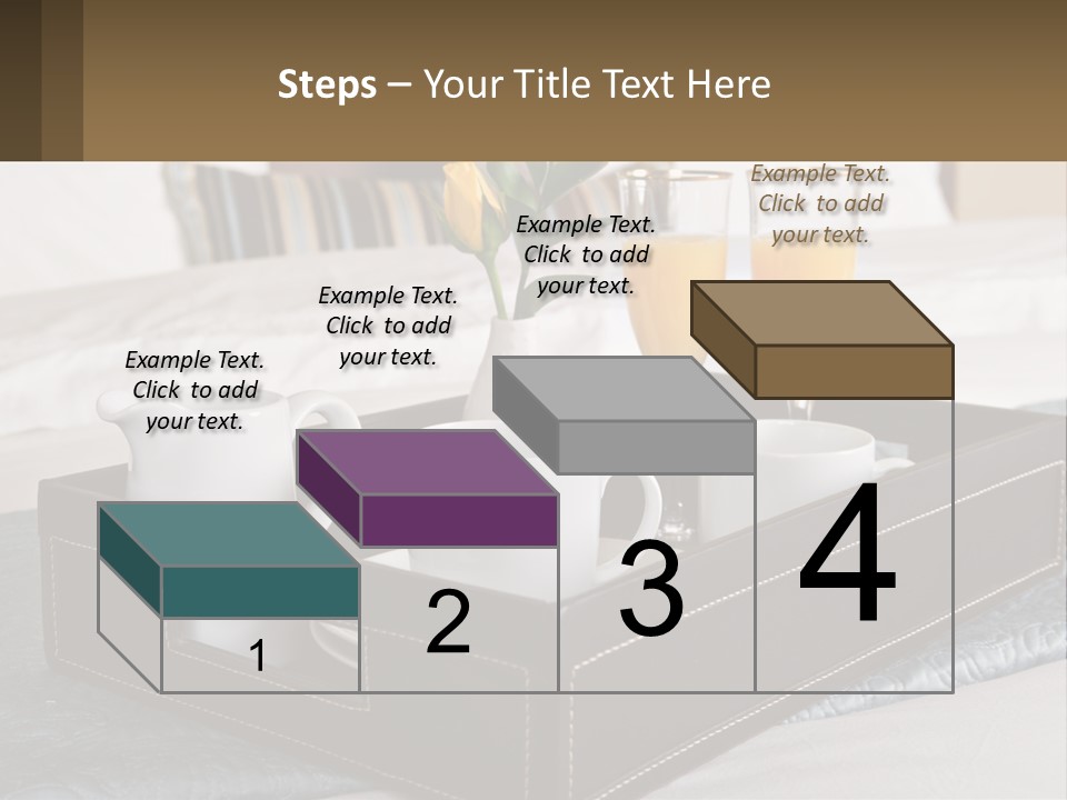 Flower Coffee Hospitality PowerPoint Template