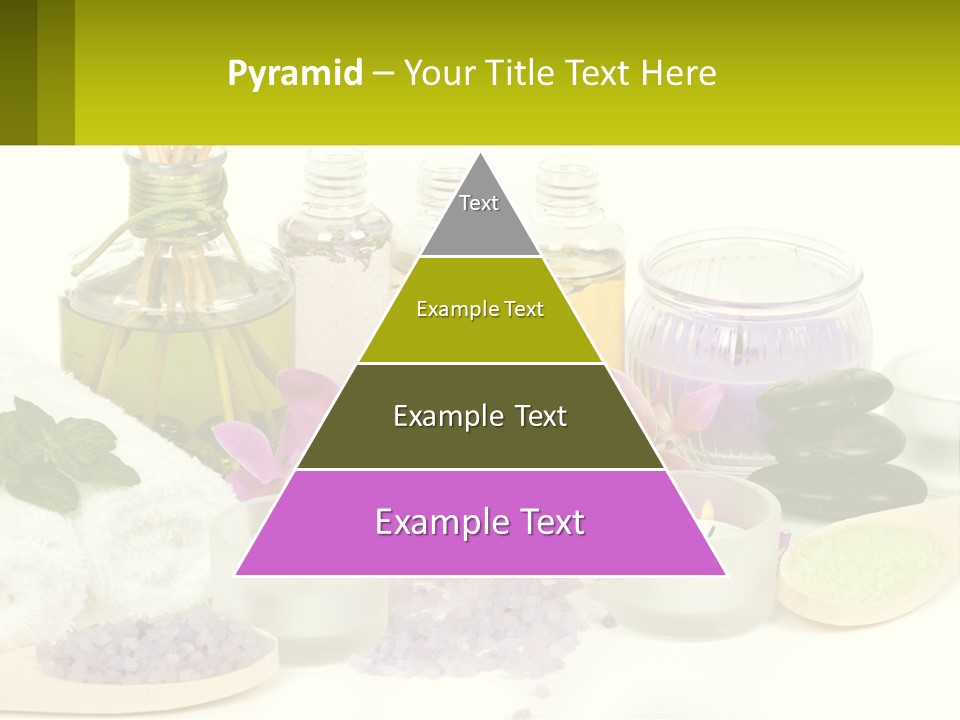 Bottle Spoon Herb PowerPoint Template