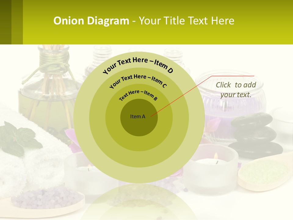 Bottle Spoon Herb PowerPoint Template