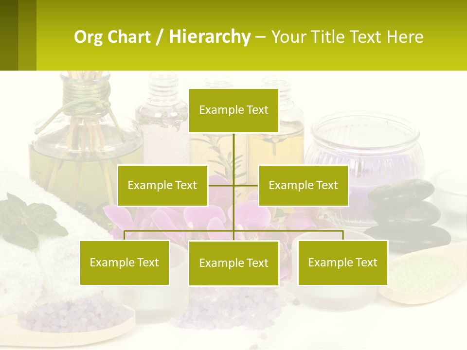 Bottle Spoon Herb PowerPoint Template