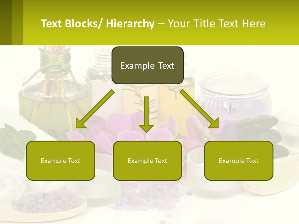 Bottle Spoon Herb PowerPoint Template