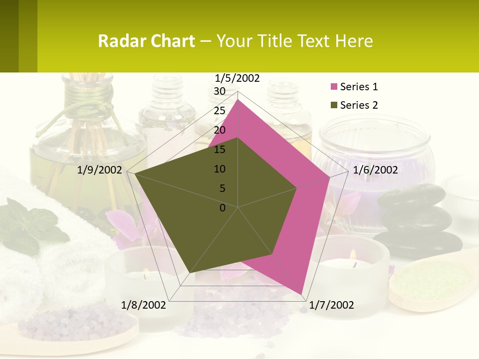 Bottle Spoon Herb PowerPoint Template
