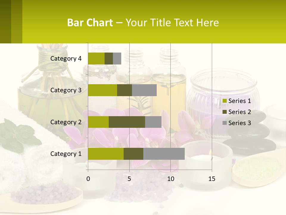 Bottle Spoon Herb PowerPoint Template