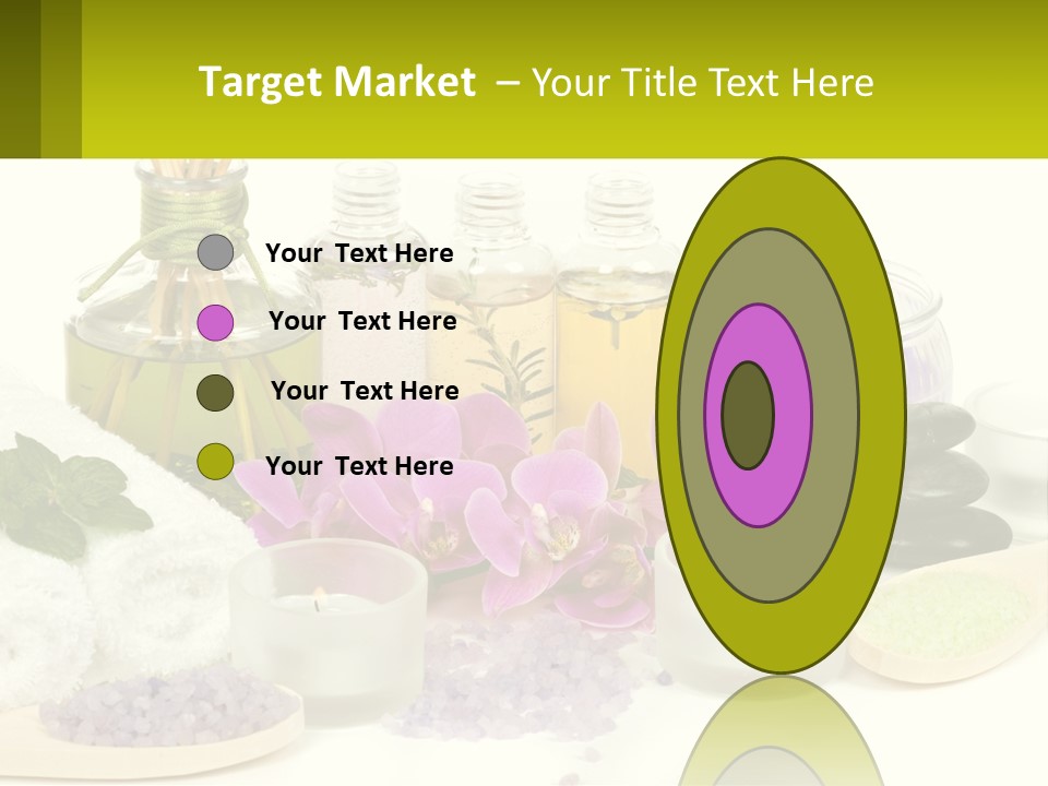 Bottle Spoon Herb PowerPoint Template