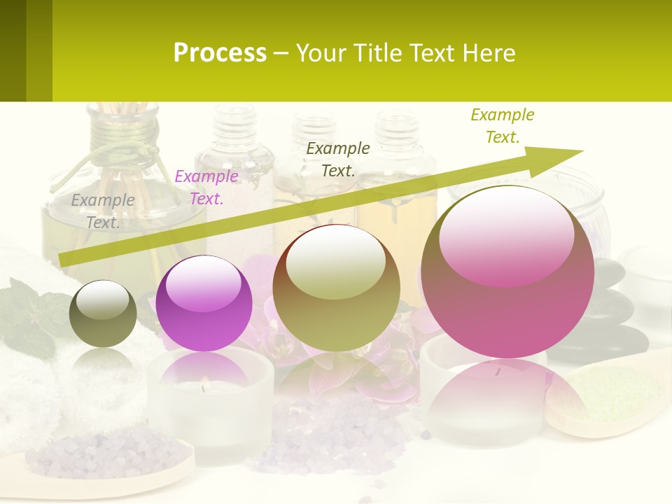 Bottle Spoon Herb PowerPoint Template