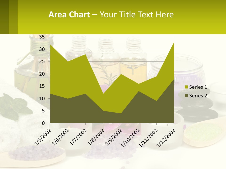 Bottle Spoon Herb PowerPoint Template