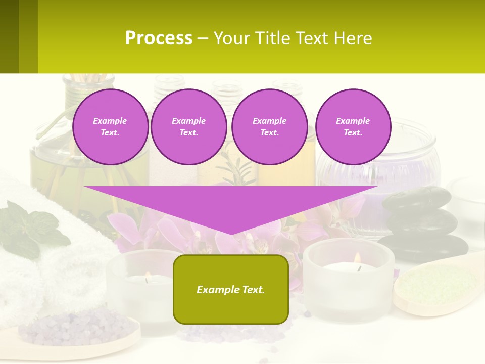 Bottle Spoon Herb PowerPoint Template