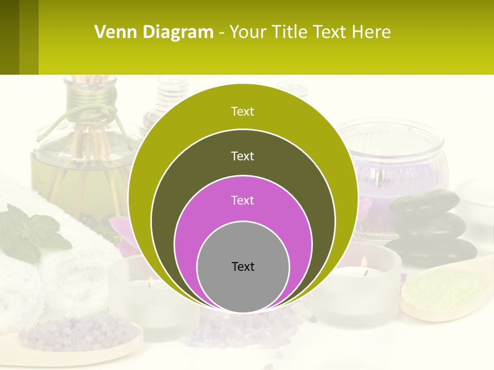 Bottle Spoon Herb PowerPoint Template