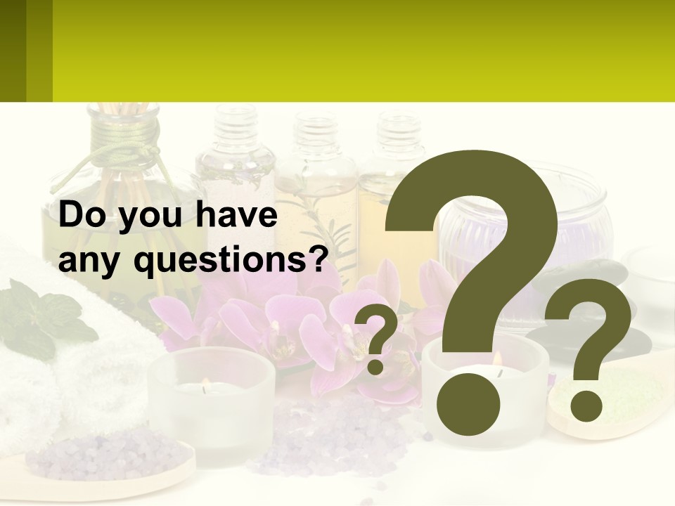 Bottle Spoon Herb PowerPoint Template