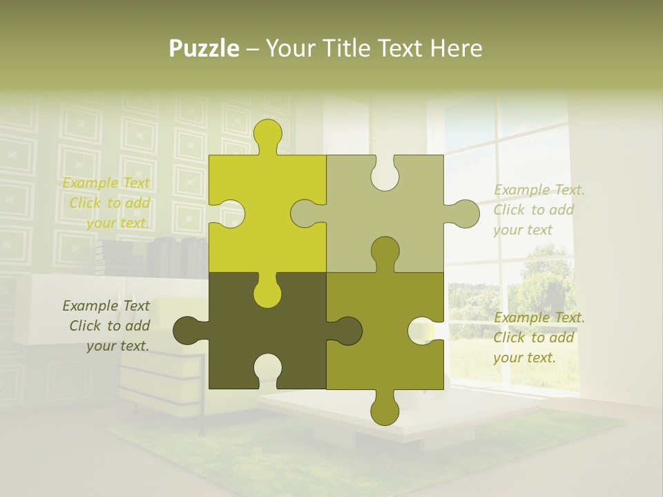 Apartment Home Hotel PowerPoint Template