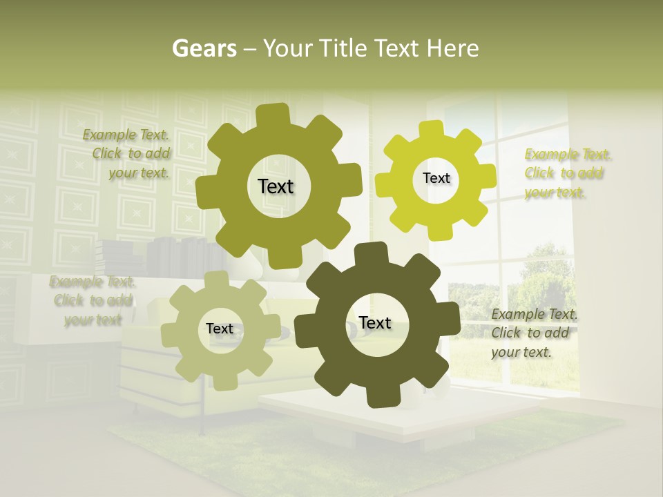 Apartment Home Hotel PowerPoint Template